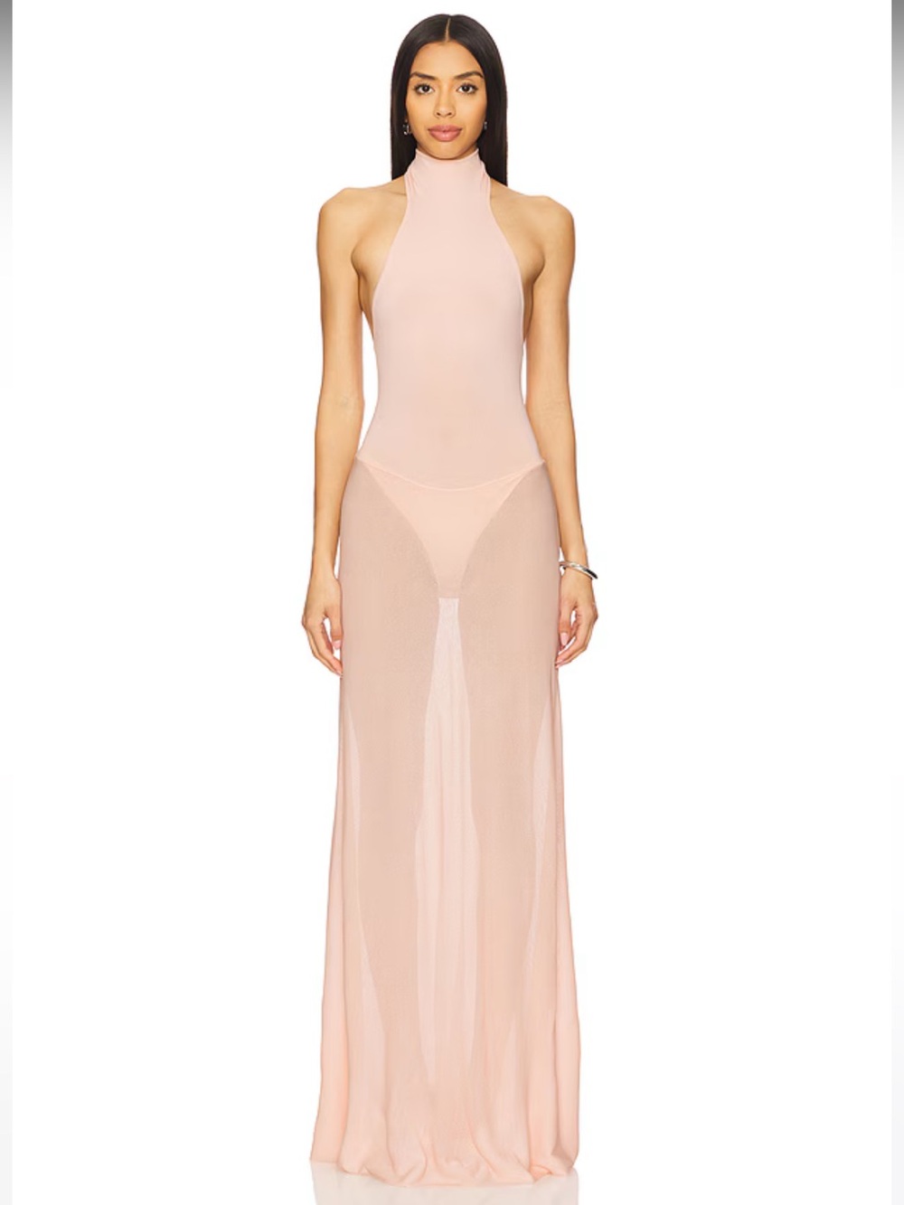 NWT! NBD Fleur Maxi Dress in Blush